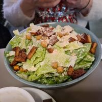 Caesar salad at Vegan's Prague in Prague