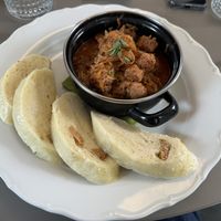 The goulash  at Vegan's Prague in Prague