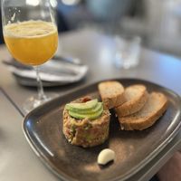 Avocado tartar   at Vegan's Prague in Prague