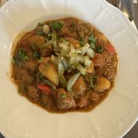 Goulash   at Vegan's Prague in Prague