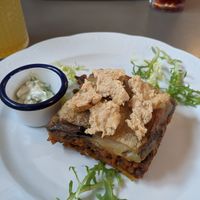 moussaka at Vegan's Prague in Prague
