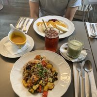 Essen: Fried rice und tschechische Spezialität  at Vegan's Prague in Prague