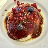 Sweet dumpling  at Vegan's Prague in Prague