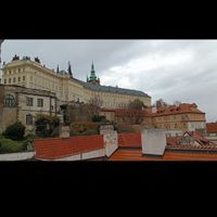 Vistas desde la terraza.. Muy guay en verano. at Vegan's Prague in Prague