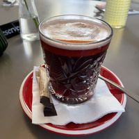 Strong mulled wine 😋  at Vegan's Prague in Prague