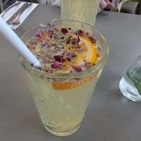 Homemade lemonade at Vegan's Prague in Prague