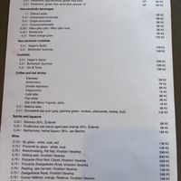 Drinks May 2025  at Vegan's Prague in Prague