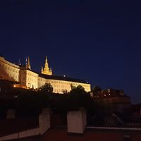 Rooftop view at Vegan's Prague in Prague