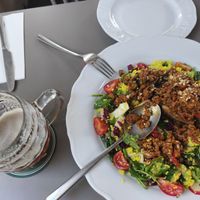 מנה מדליקה at Vegan's Prague in Prague