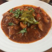 Goulash  at Vegan's Prague in Prague