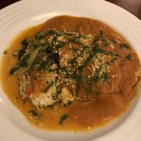 Zucchini lasagne - DELICIOUS  at Vegan's Prague in Prague