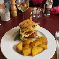 Food is very good. The restaurant is cute und the personal very friendly at Vegan's Prague in Prague