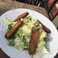 César salad  at Vegan's Prague in Prague