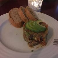 Tartar of avocado at Vegan's Prague in Prague