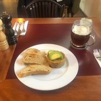 Avocado tartare at Vegan's Prague in Prague