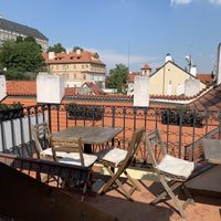 Terrace at Vegan's Prague in Prague