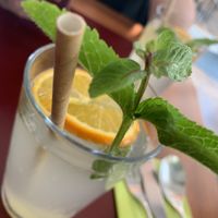 Ginger lemonade at Vegan's Prague in Prague