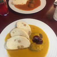 Hopefully I can try vegan traditional food there, very tasty, but little bit expensive. Lemonade was excellent, but desserts could be better.  at Vegan's Prague in Prague