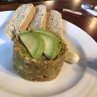 Awesome avocado toast  at Vegan's Prague in Prague