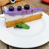 Vegan rawcake at Vegan's Prague in Prague