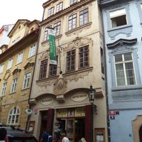 Beautiful historic building at Vegan's Prague in Prague