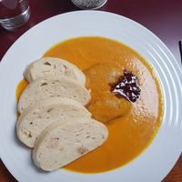 Vegan Svíčková at Vegan's Prague in Prague