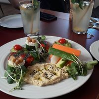 Mixed starters at Vegan's Prague in Prague