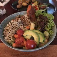 Buddha Bowl at Vegan's Prague in Prague