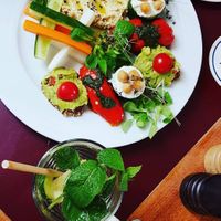 Variace Předkrmů (Mixed Starter Plate) at Vegan's Prague in Prague