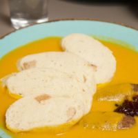 Traditional Czech Svickova at Vegan's Prague in Prague