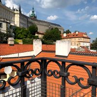 rooftop view at Vegan's Prague in Prague
