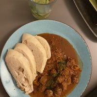 Goulash at Vegan's Prague in Prague