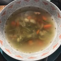 The vegetable soup  at Eco Eco in Tenerife