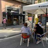 Entrance accessible by wheelchair ♿️   at Crois-Sants in Barcelona