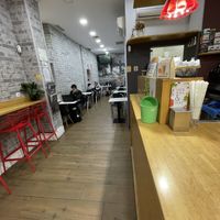 Inside  at Crois-Sants in Barcelona