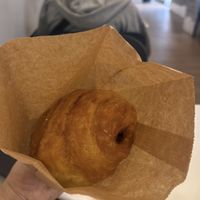 Chocolate croissant   at Crois-Sants in Barcelona