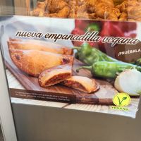 Vegan options  at Crois-Sants in Barcelona