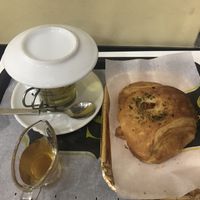 Croissant de Pisto at Crois-Sants in Barcelona