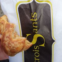 Croissant de proteina y queso. at Crois-Sants in Barcelona