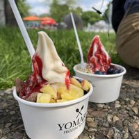 Yomaro's favorite with raspberry sauce   at YOMARO in Cologne