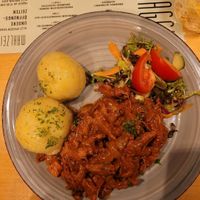 vegan goulash, absolutely outstanding! at Steffenhagen in Dresden