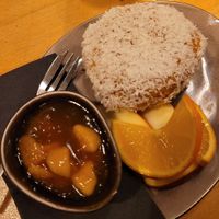 fried coconut ice cream at Steffenhagen in Dresden