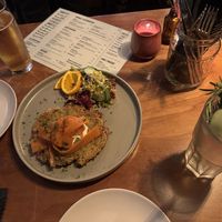 Kartoffelrösti mit "Lax“  at Steffenhagen in Dresden