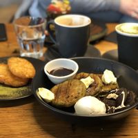 Pancakes at Matcha Mylkbar in St Kilda