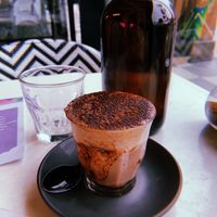 Cocoa and Almond butter latte 🤤 at Matcha Mylkbar in St Kilda