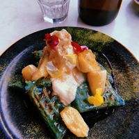 Blue waffle 🤣 don’t be put off by the name! Taste delicious!  at Matcha Mylkbar in St Kilda