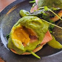 Hollondaise Eggs at Matcha Mylkbar in St Kilda