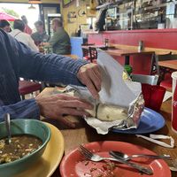   at Bumble Bees Baja Grill in Santa Fe