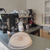 Coffee machine at Doolin Cafe in Doolin