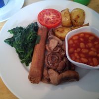 Vegan breakfast at Doolin Cafe in Doolin